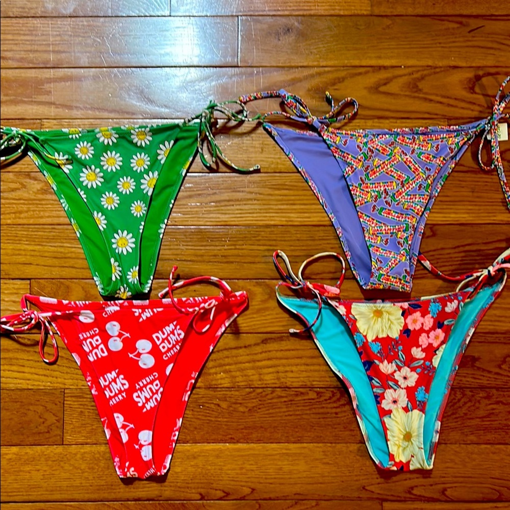 Aerie Colorful Bikini Bottoms
